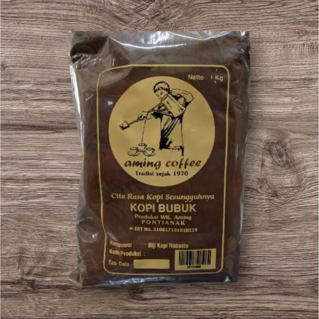 

Kopi Bubuk Aming Caffee 1kg