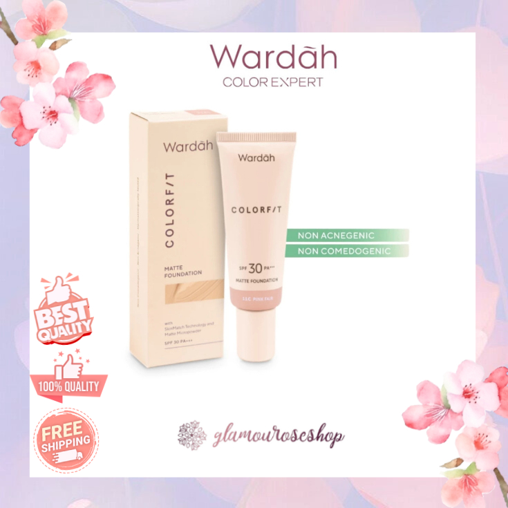 Wardah Colorfit Matte Foundation