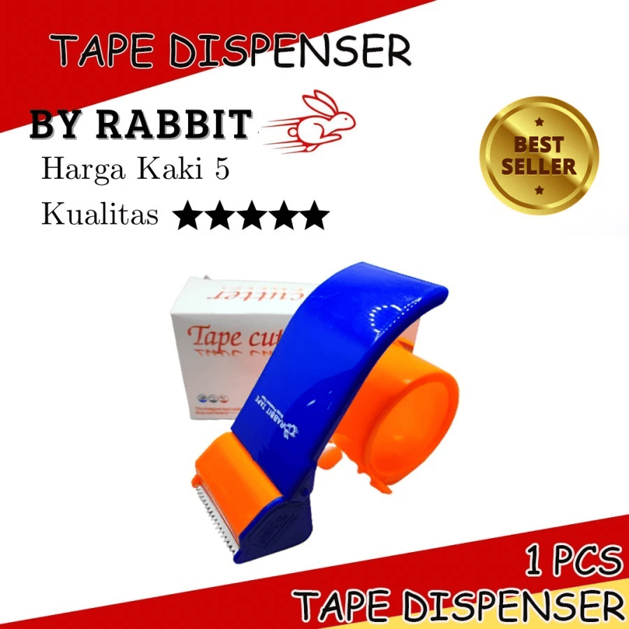 

Tape Dispenser / Pemotong Lakban 2 Inch 100 Yard dan 500 Yard