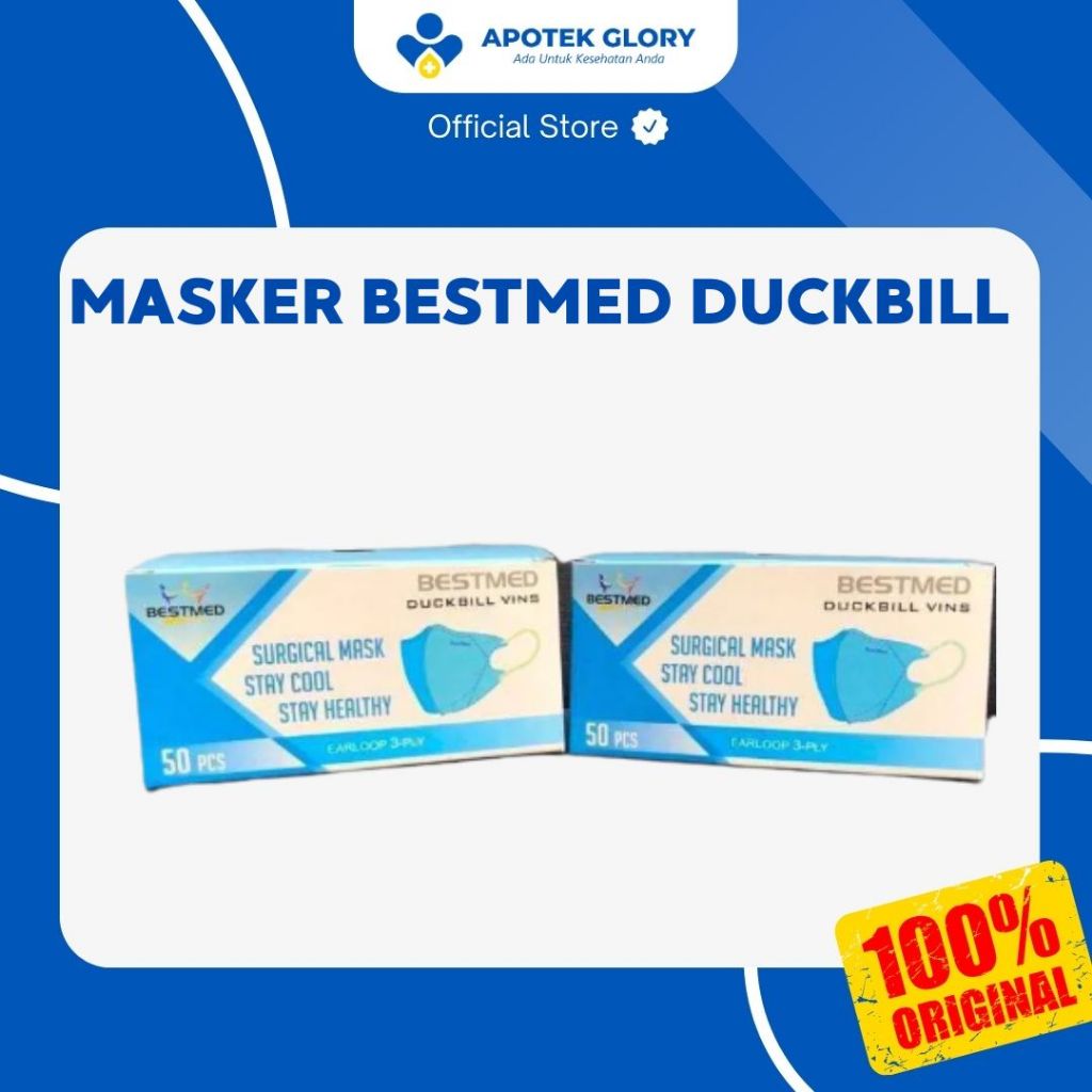 MASKER BESTMED DUCKBILL 50PCS