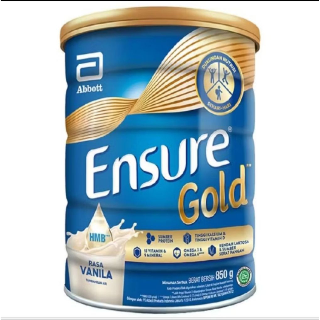 

Serenashop86 Ensure Gold Hmb Vanila 800G - Nutrisi Desa Rendah Laktosa Murah