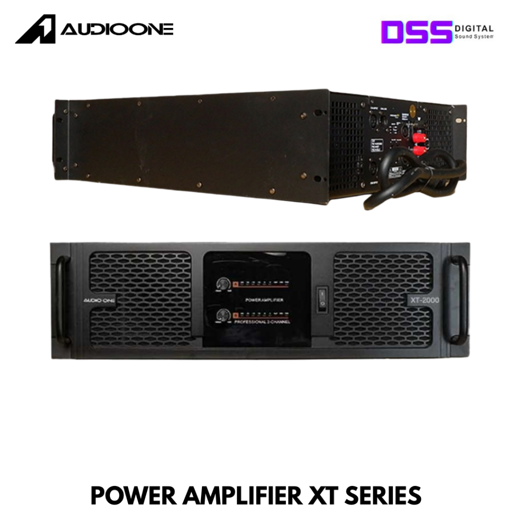 Power Amplifier Audio ONE XT Series Dua Channel Power Audio Sound System | DMS