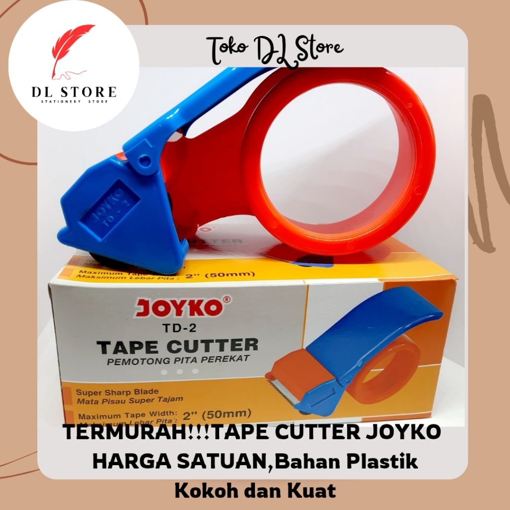 

TAPE CUTTER JOYKO TD-02/ Pemotong lakban