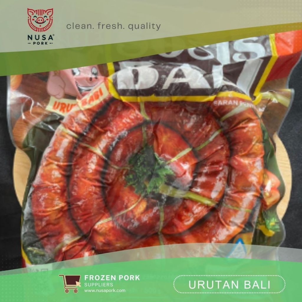 

Urutan Bali – Sosis Babi Khas Bali | Frozen & Siap Masak