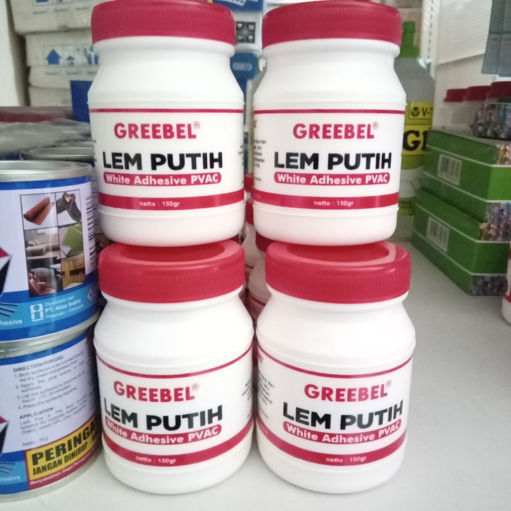 

Lem Putih PVAC Greebel 150gr