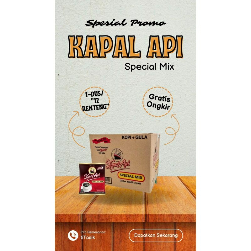 

[Live Ekstra] Perkopian Kapal Api Specialmix 1-Dus