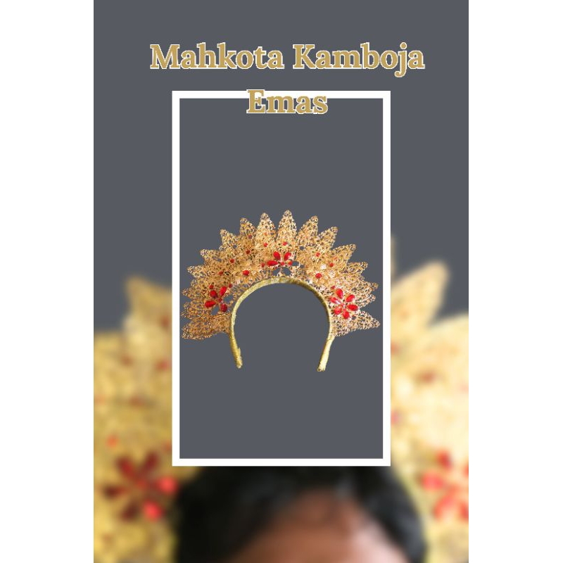 Mahkota Kamboja emas