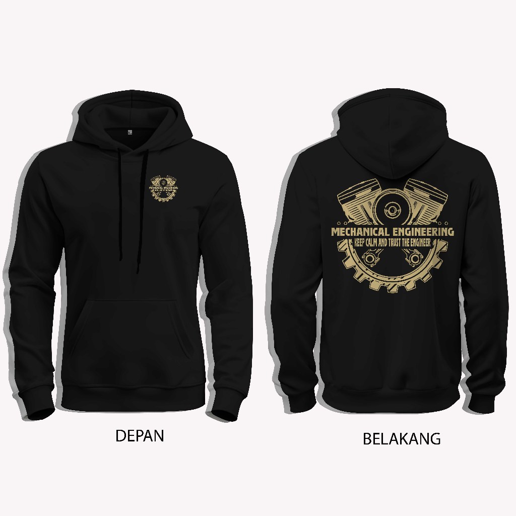 Hoodie Jumper Mechanical Engineering | Hoodie Teknik Mesi