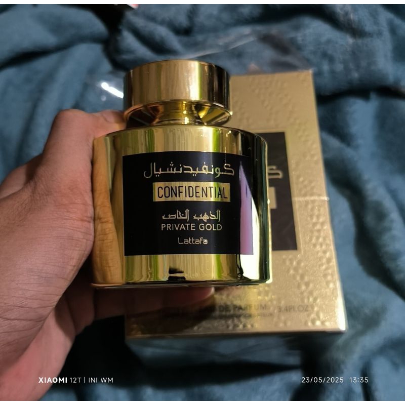 Lattafa Confidential Private Gold - Preloved