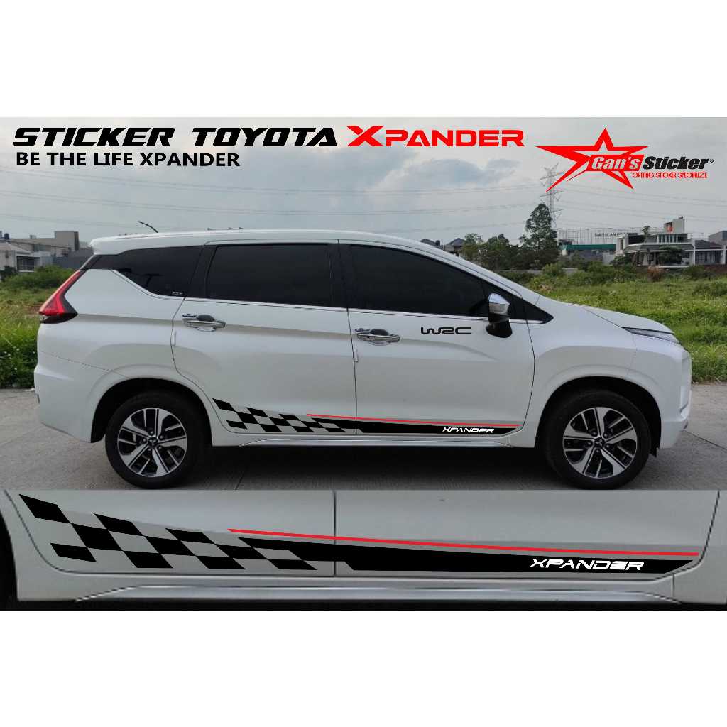 Sticker Mobil XPander Variasi Sticker XPander