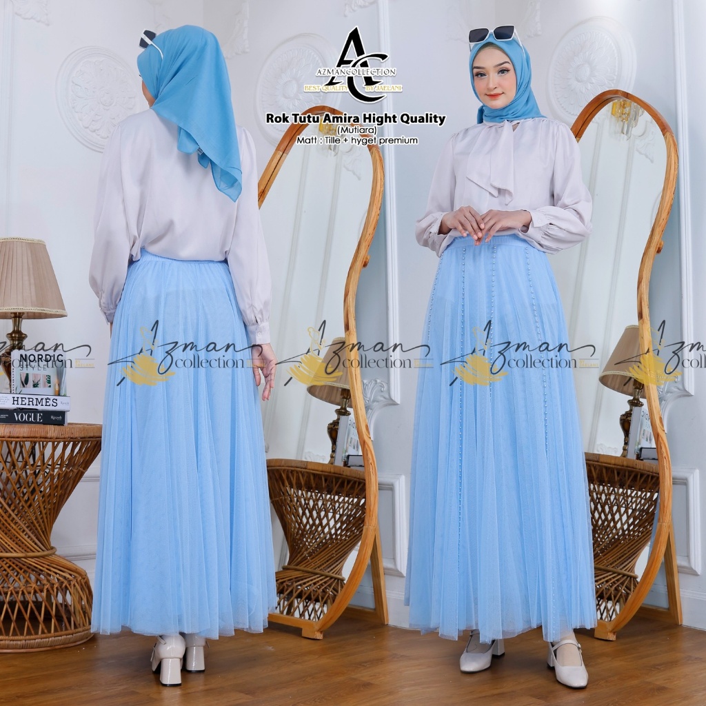 (AMIRA MUTIARA)ROK TUTU PECAH 10 - ROK TUTU PREMIUM - ROK TUTU 3LAPIS - ROK TUTU TILLE PREMIUM - ROK