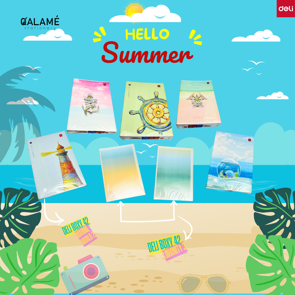 

Buku tulis deli boxy 42