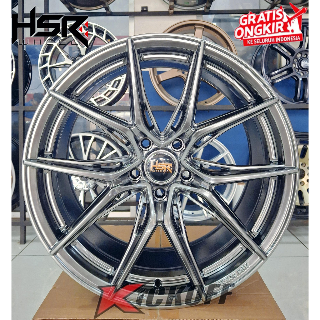 VELG RACING BINTANG HSR WURZBURG RING 19 BISA BUAT MOBIL ZENIX CRV XTRIAL RUSH DLL