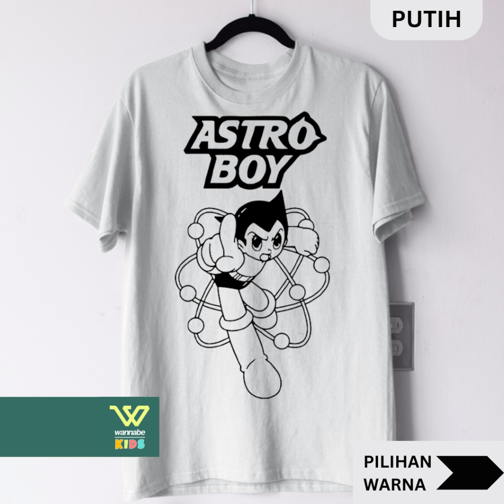 Kaos SUP3RH3RO JEPANG ASTROBOY 20 Kaos Dewasa Size S - 7XL BigSize Jumbo dan Kaos Anak Size XS - XL 