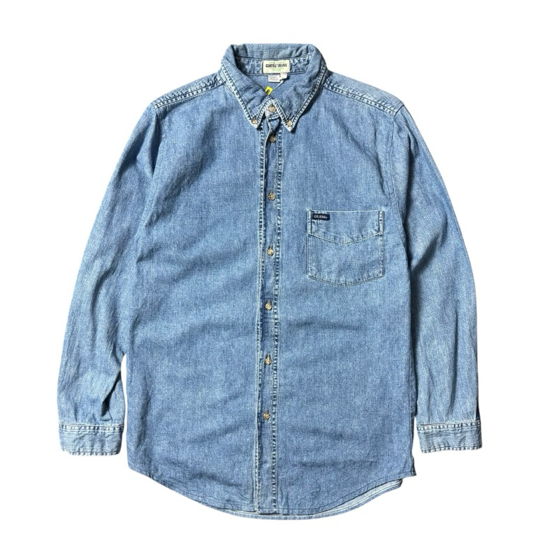 Kemeja Denim Guess