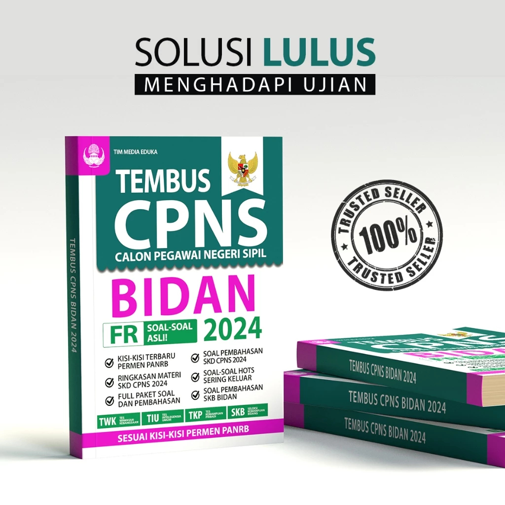 BUKU SKB TWK TIU TKP CPNS BIDAN 2024