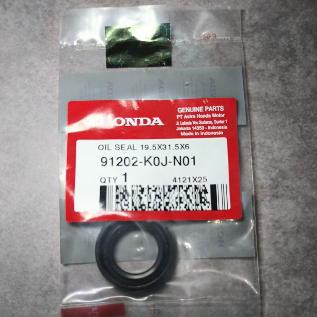 Oil seal 19x31,5x6 Honda Beat K1A