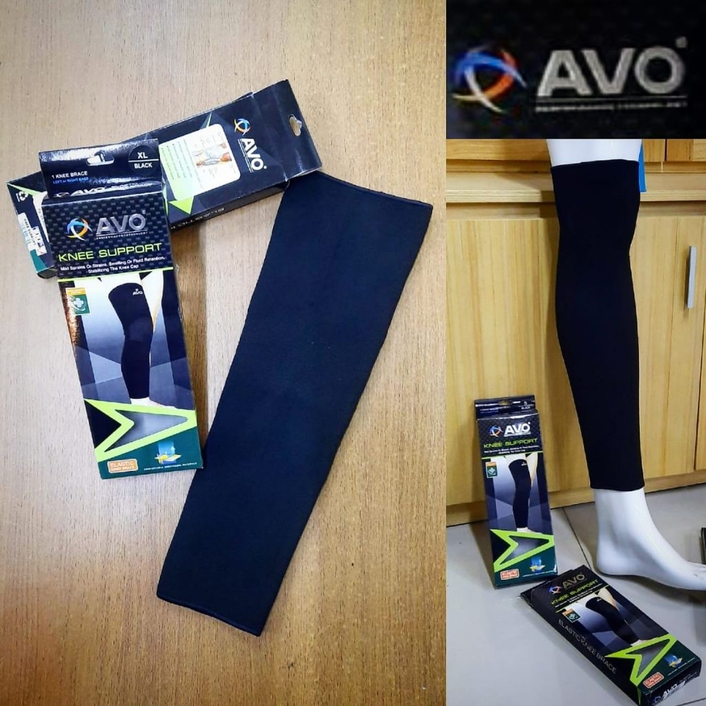 Deker Lutut Knee Long Support Knee Deker Lutut Panjang Avo