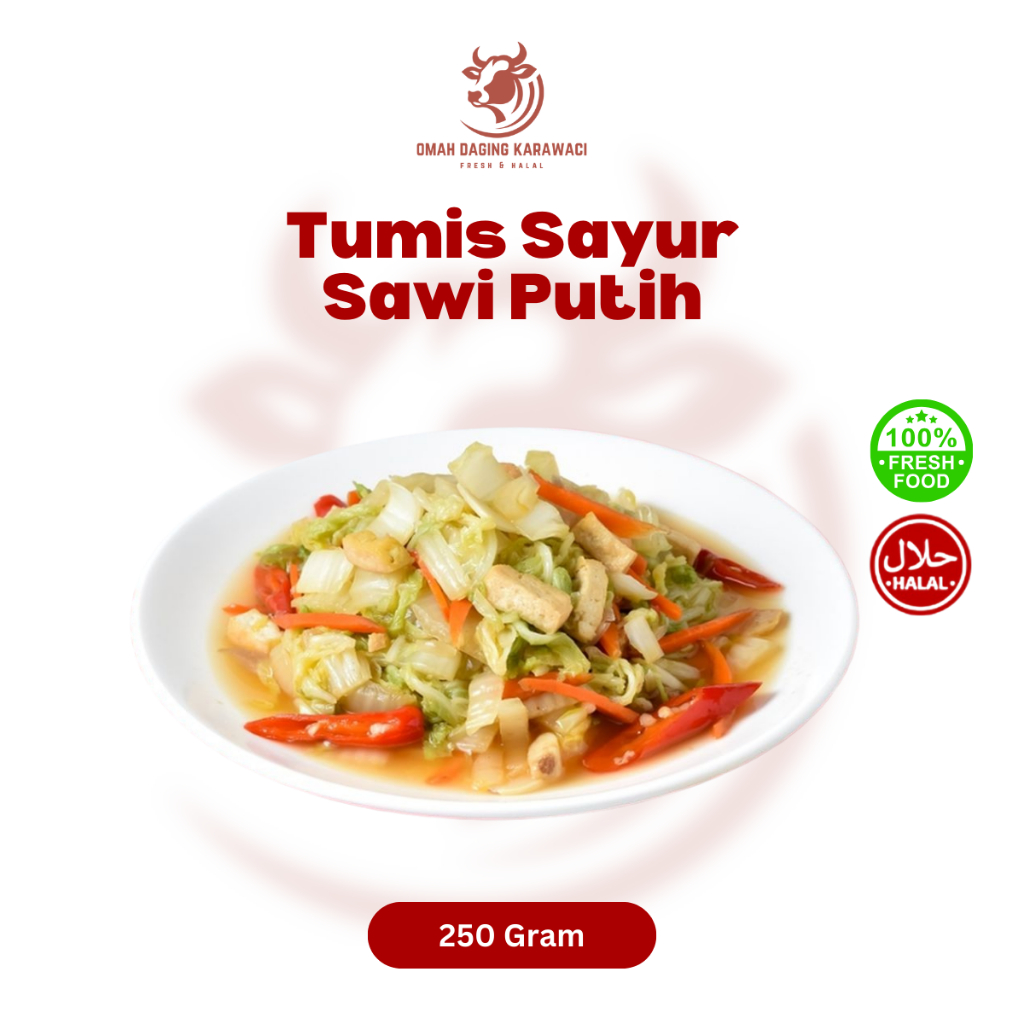 

Tumis Sawi Putih 250gr Tangerang