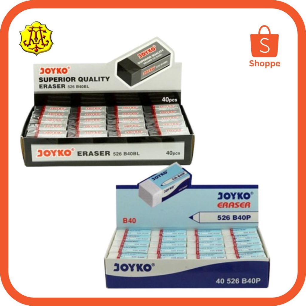 

PENGHAPUS JOYKO 526-B40 HITAM/PUTIH ISI 40PCS