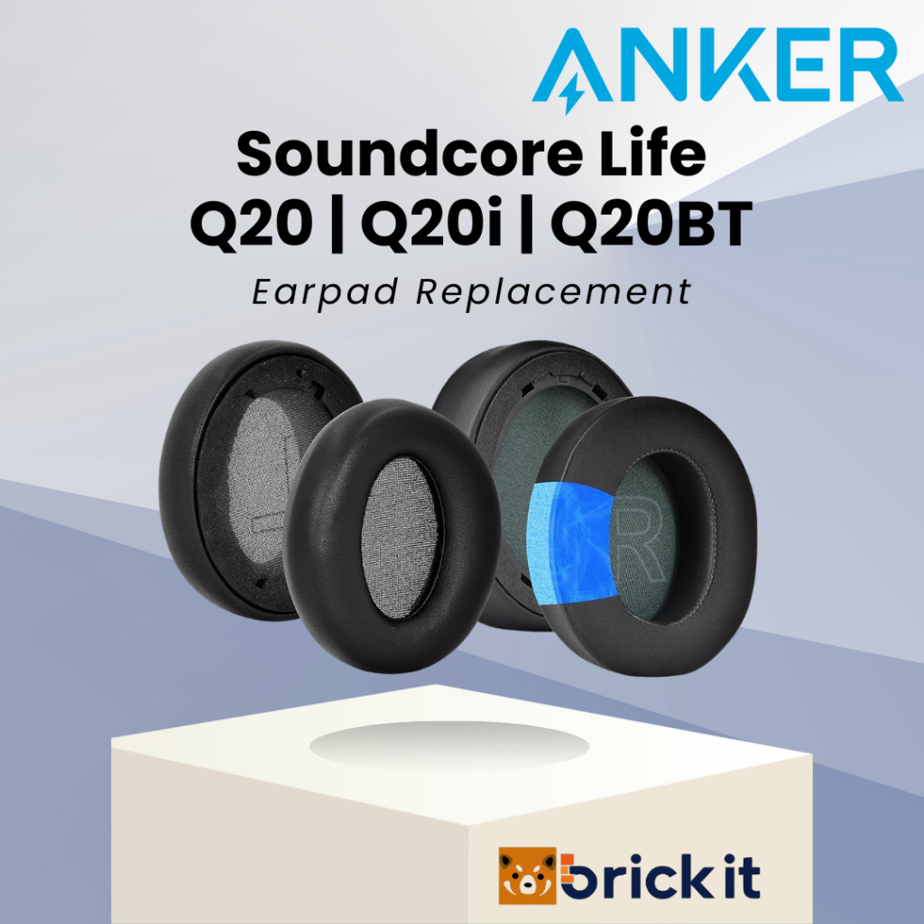 Earpad Anker Soundcore Space Q20 Q20i Q20BT Q 20 Q 20i Q20 BT Earcup Replacement Cushion Bantalan Fo