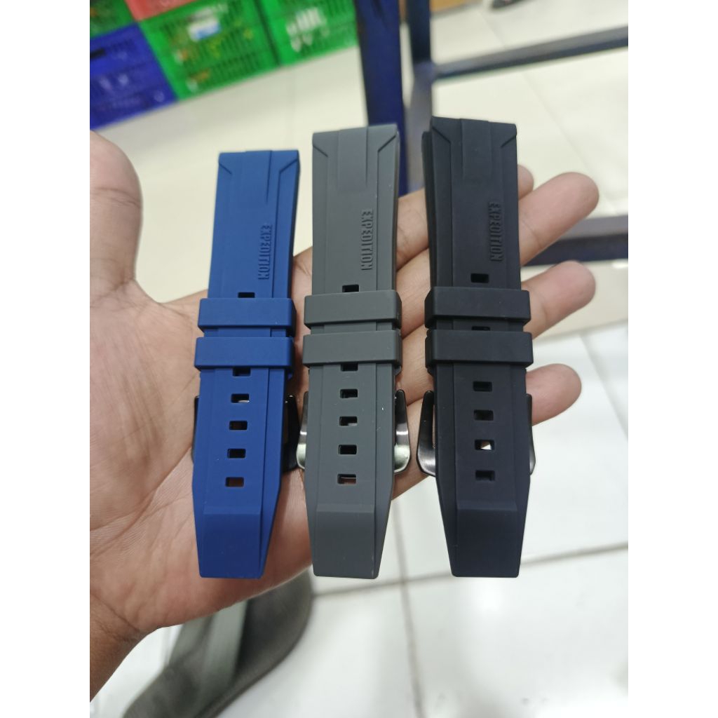RUBBER EXPEDITION 24MM RUBBER STRAP JAM EXPEDITION 24MM