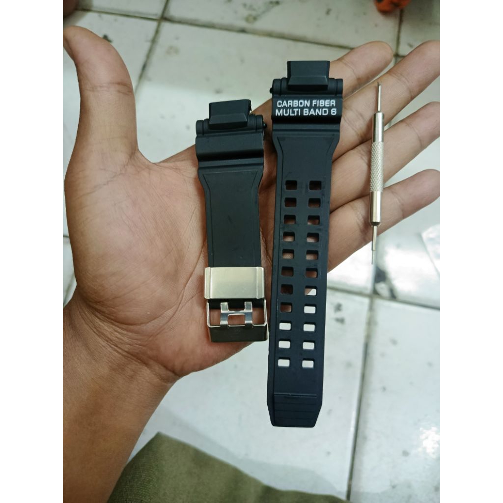 RUBBER TALI JAM CASIO G-SHOCK GPW 1000 ORIGINAL OEM