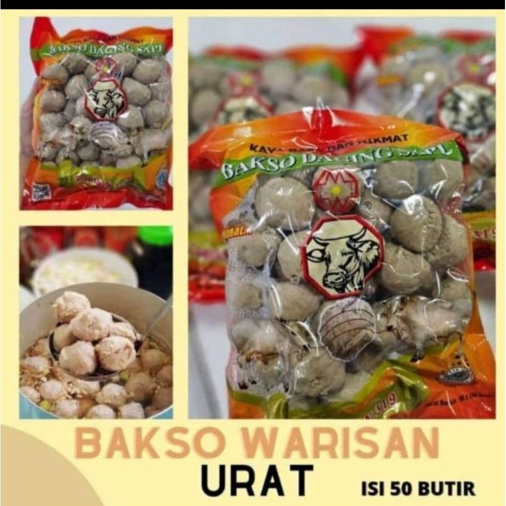 

Bakso Urat Warisan 319 isi 50pcs