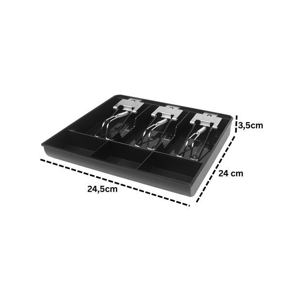 

Cash Drawer Skat Kotak laci Uang 3K3C bahan metal