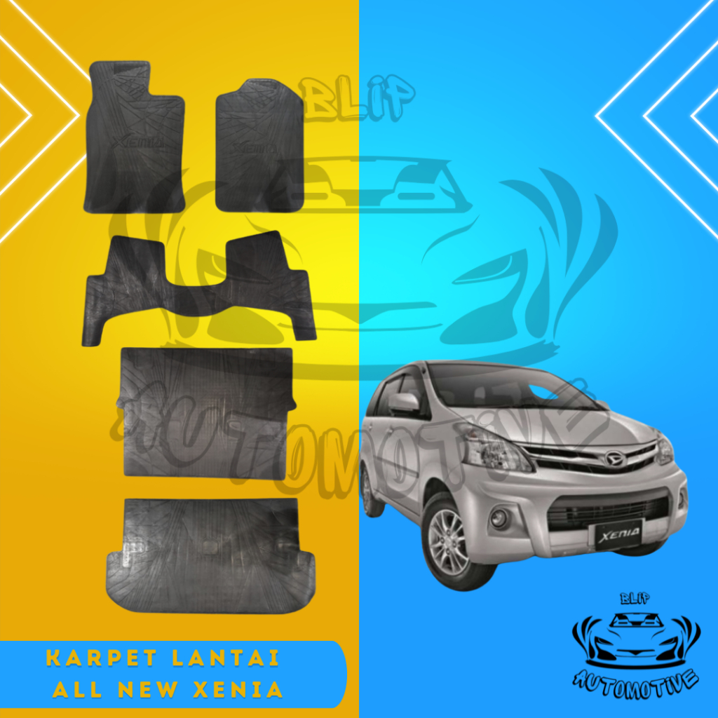 Karpet Lantai ALL NEW XENIA Karet / Karpet Mobil Karet ALL NEW XENIA