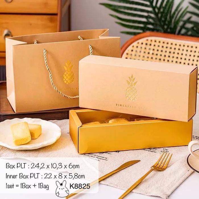 

(5pcs) Kotak Nastar Taiwan K8825 +Paper Bag