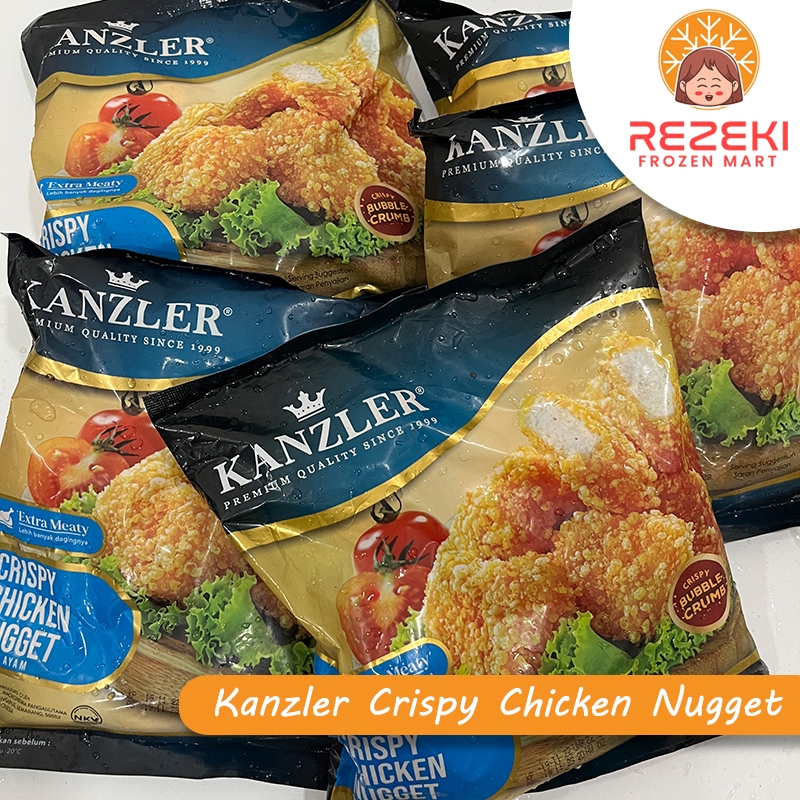 

Kanzler Crispy Chicken Nugget 450 Gr | Naget Ayam Krispi | Frozen Food Murah