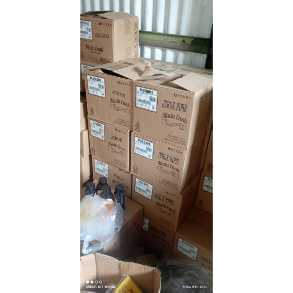 

Madu Enak Herba Karton/Dus (1 karton = 24 box)