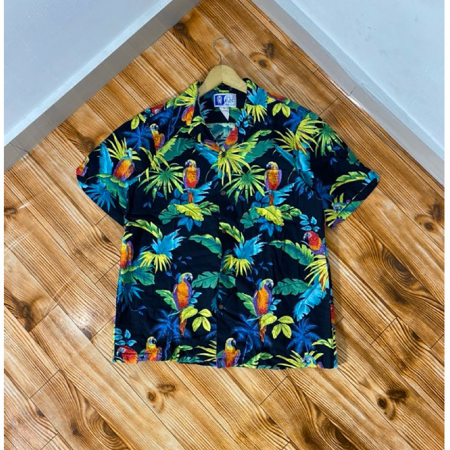 KEMEJA PENDEK RJC HAWAII OPEN COLLAR SECOND