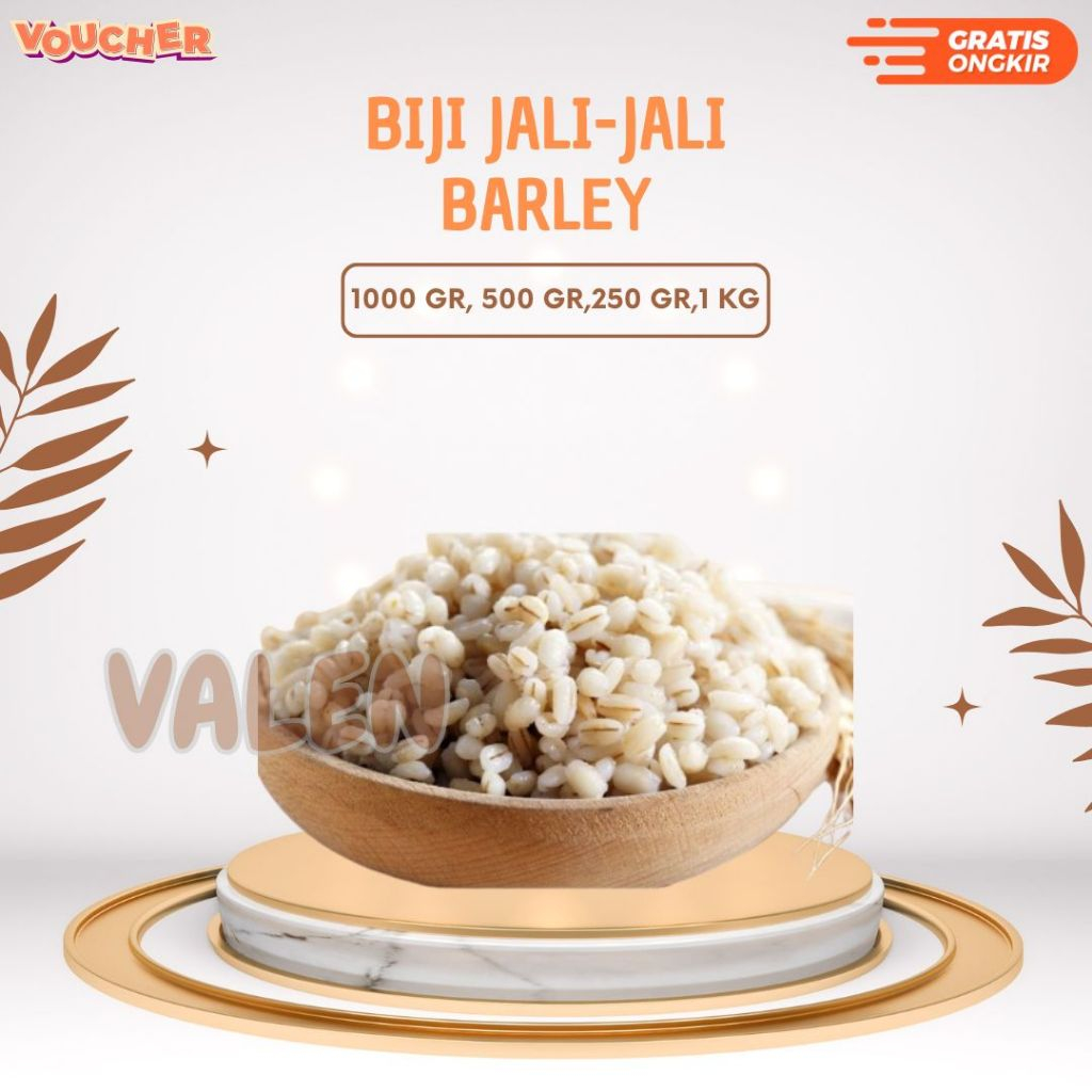 

Barley - Biji Jali - Jali [1000 g] - 500gram,250 gram, dan 1 kg