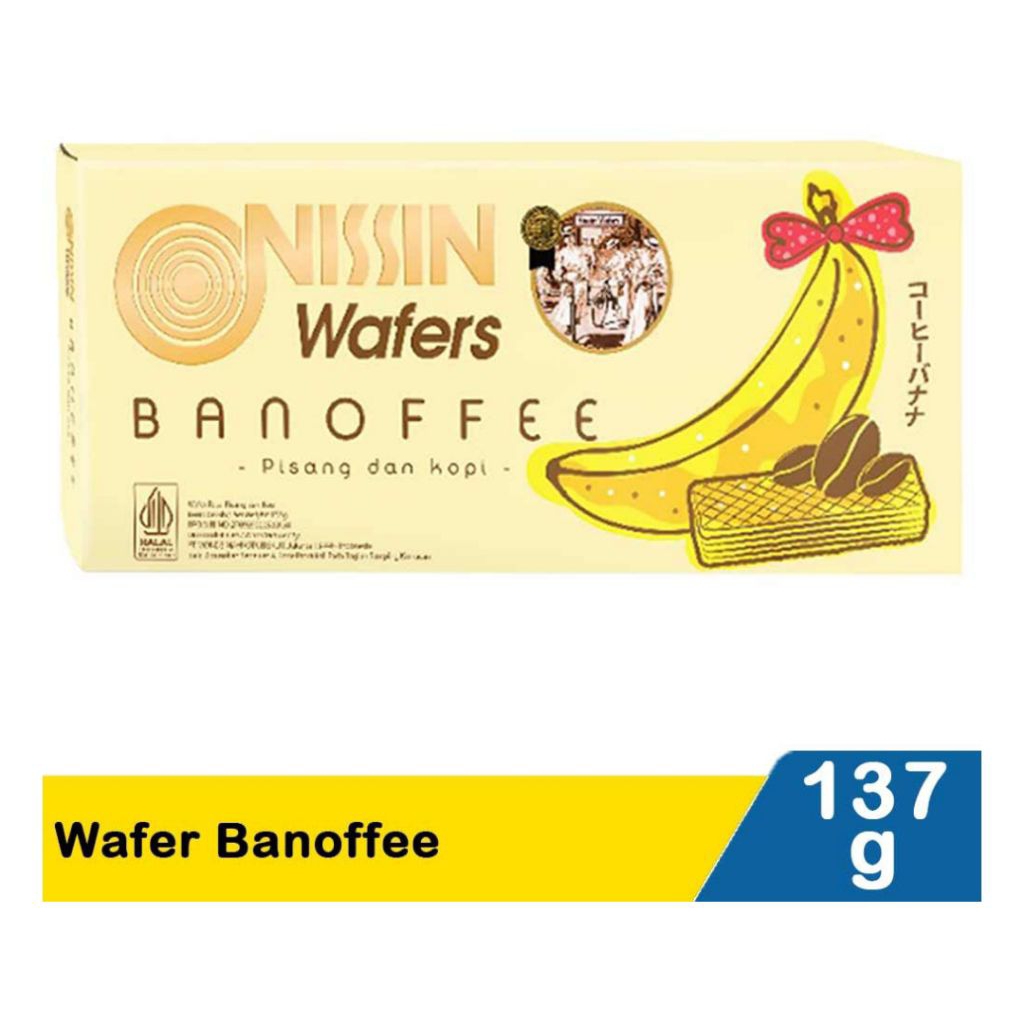 

Nissin Wafer Banofee 137G