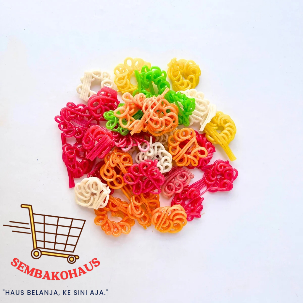 

Kerupuk Palembang Warna Warni Mentah