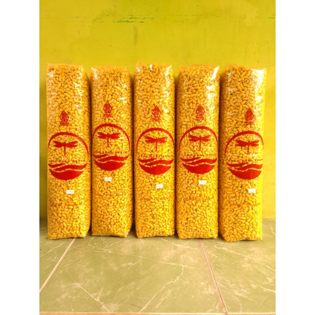 

1 BAL MAKARONI BANTAT KRESS KHAS SOLO 1KG - HALAL 6 VARIAN RASA, JAGUNG MANIS, JAGUNG BAKAR, ASIN GURIH, BALADO, BALADO PEDAS (PEDAS MANIS), PEDAS DAUN JERUK