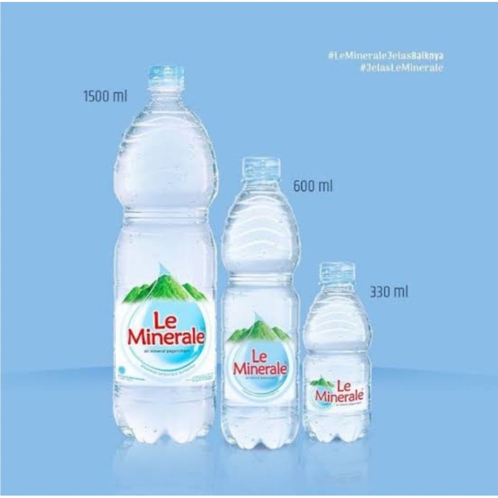 

Le Minerale Air Minum Botol Aneka Ukuran