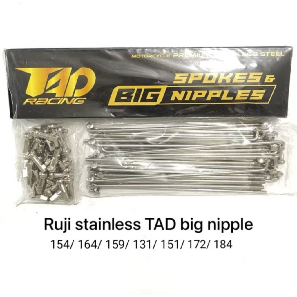 Ruji tromol belakang crf 230 stenlis