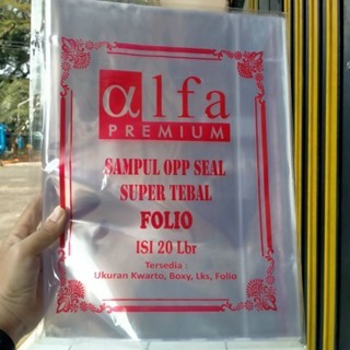 

20 lembar SAMPUL BUKU FOLIO TEBAL BAGUS AWET TIDAK MUDAH SOBEK