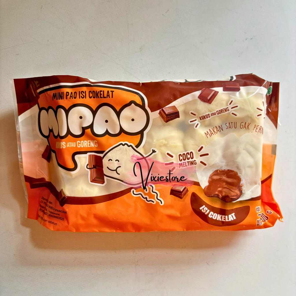 

Pelangi Mipao Coklat Strawberry Bapau Mini Isi 30