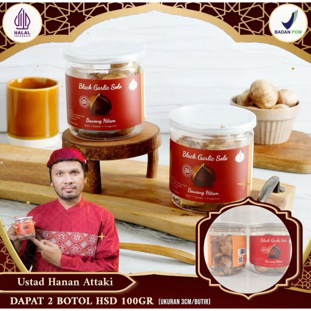 

Black Garlic Paket Bundling 2 || Bawang Hitam Tunggal Paket 2 Botol ||