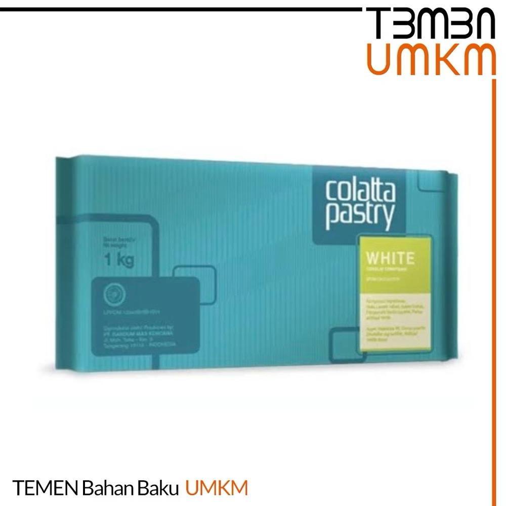 

Colatta Pastry Chocolate White Compound 1kg - Cokelat Putih untuk Baking