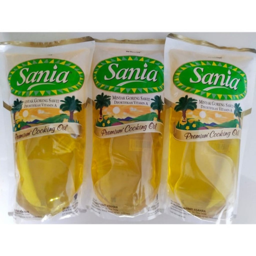 

minyak goreng sania kemasan 1L