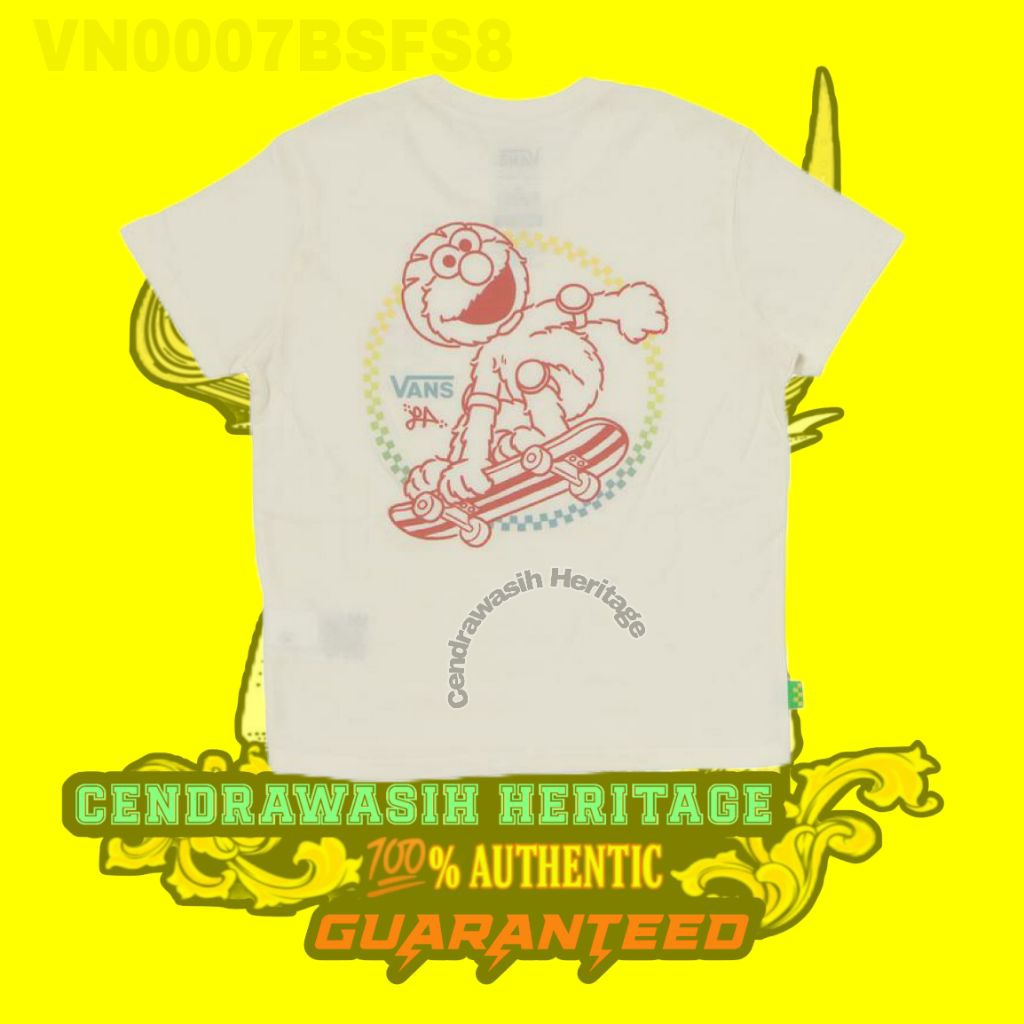 Vans Kids Little Lizzie X Sesame Street Marshmallow Original