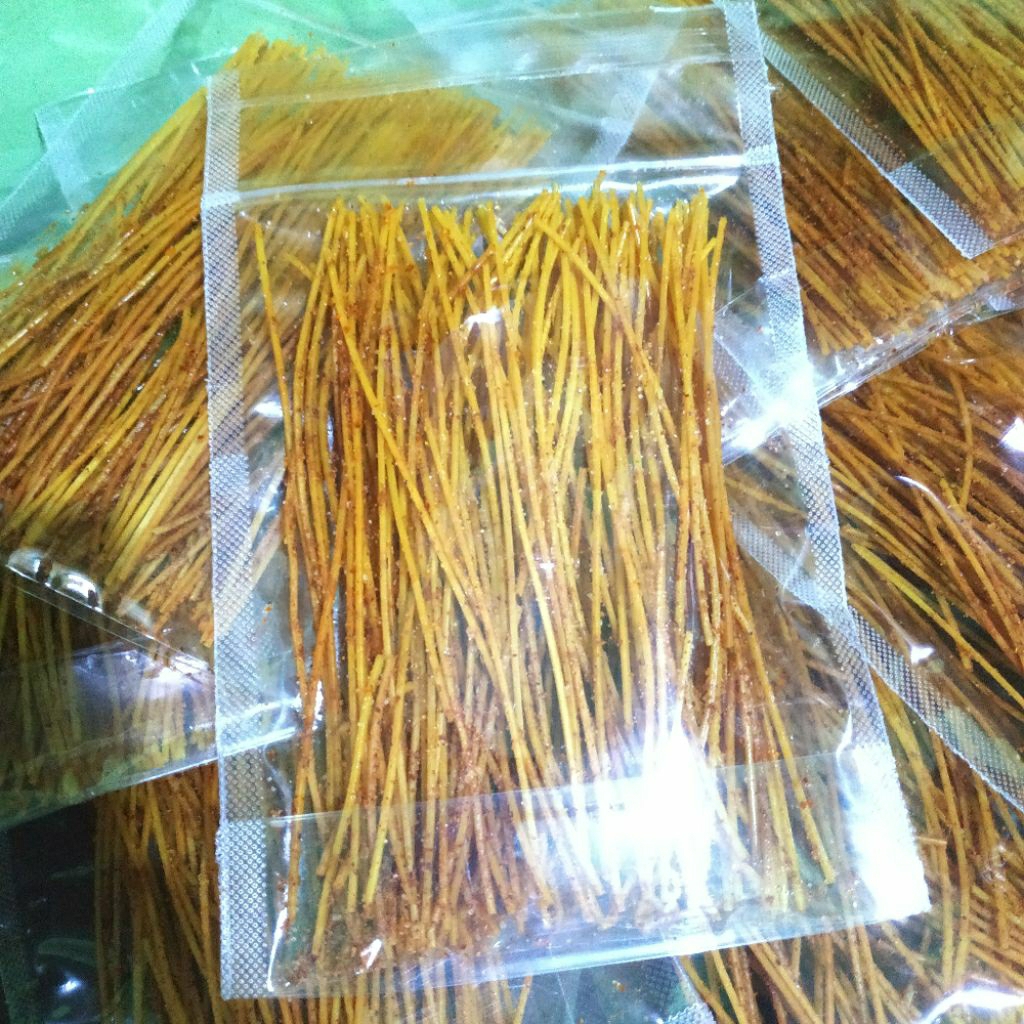 

Mie lidi ayam putih kemasan 100g | 50 pcs