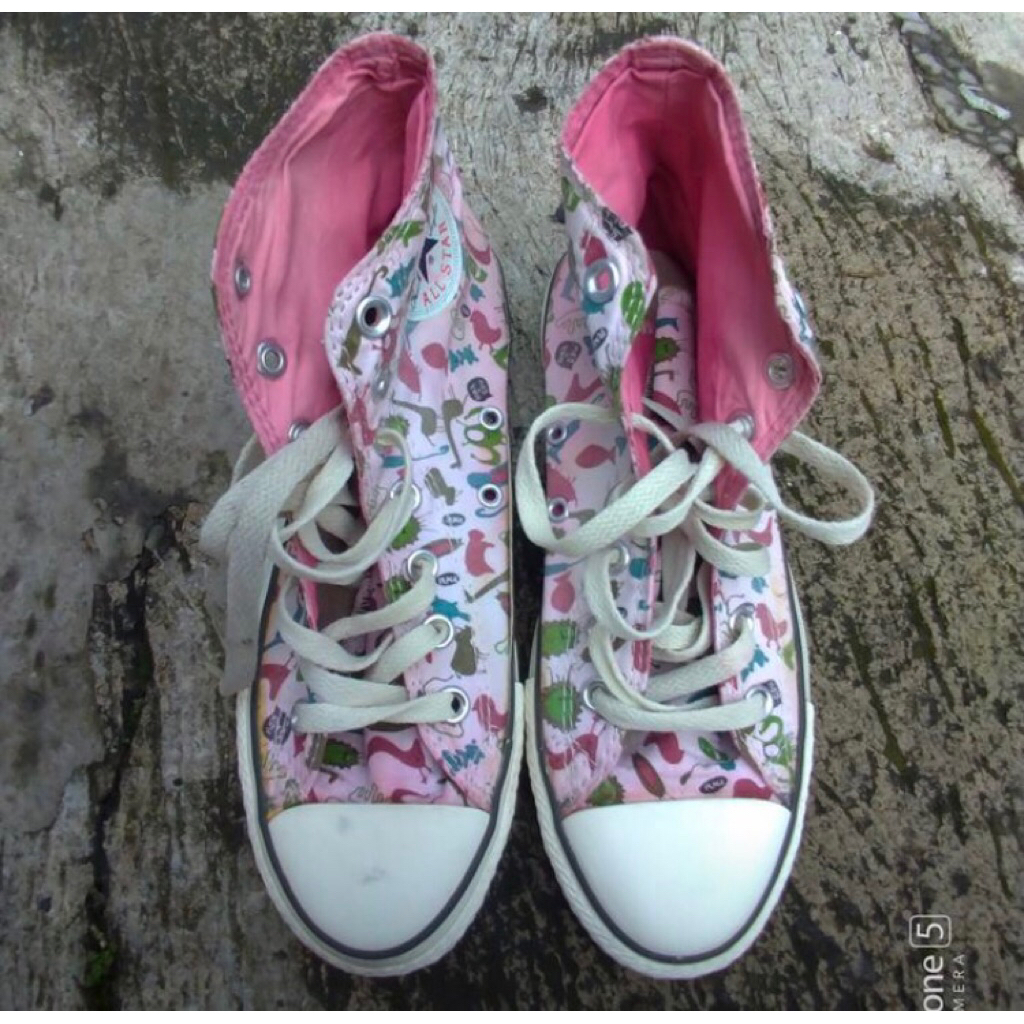 Converse aop vintage second bekas