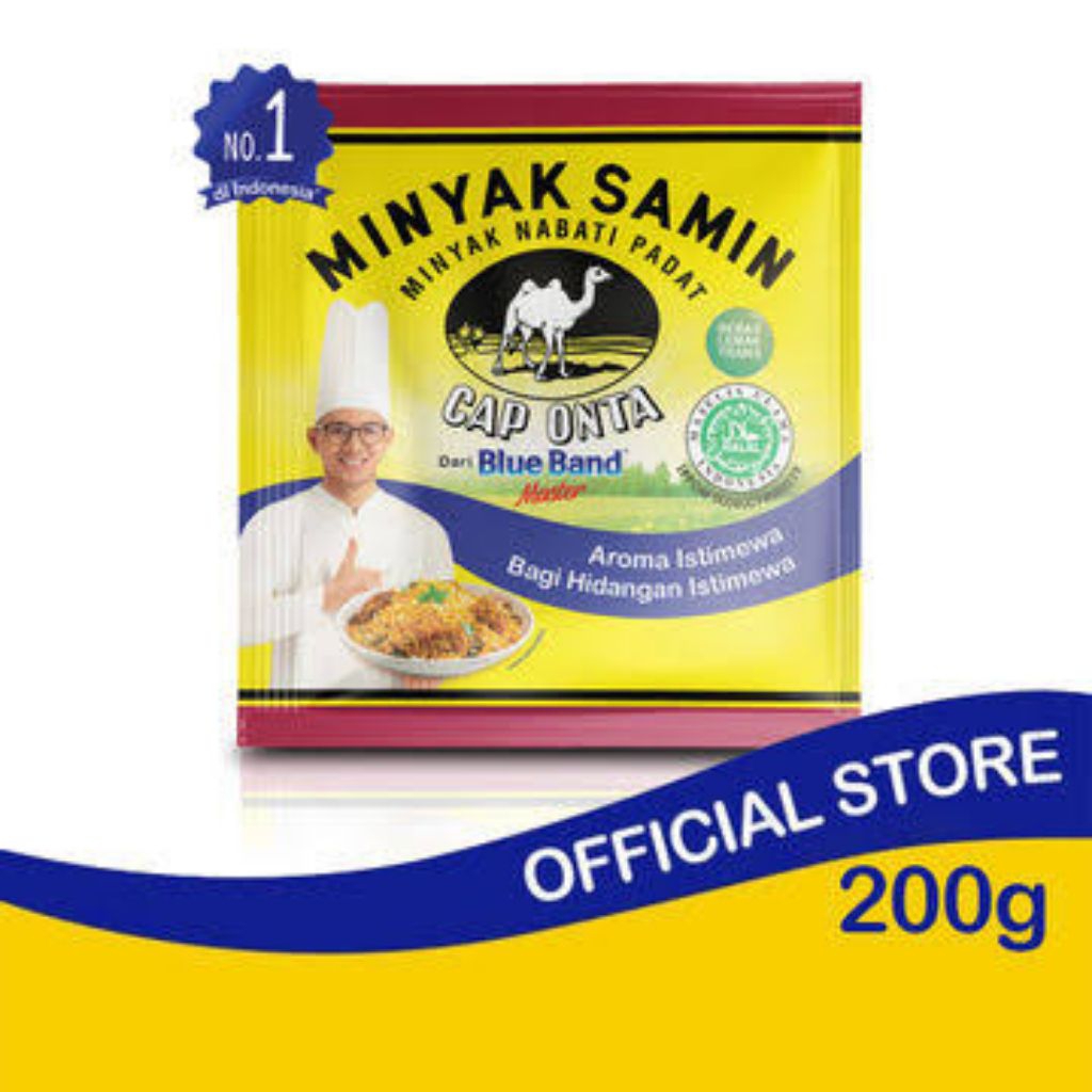 

Blue Band Minyak Samin Cap Onta 200g