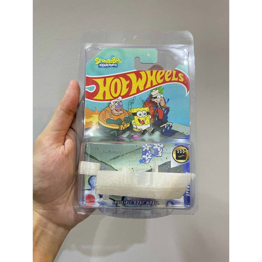 Hot Wheels Invisible Boat Mobile Spongebob